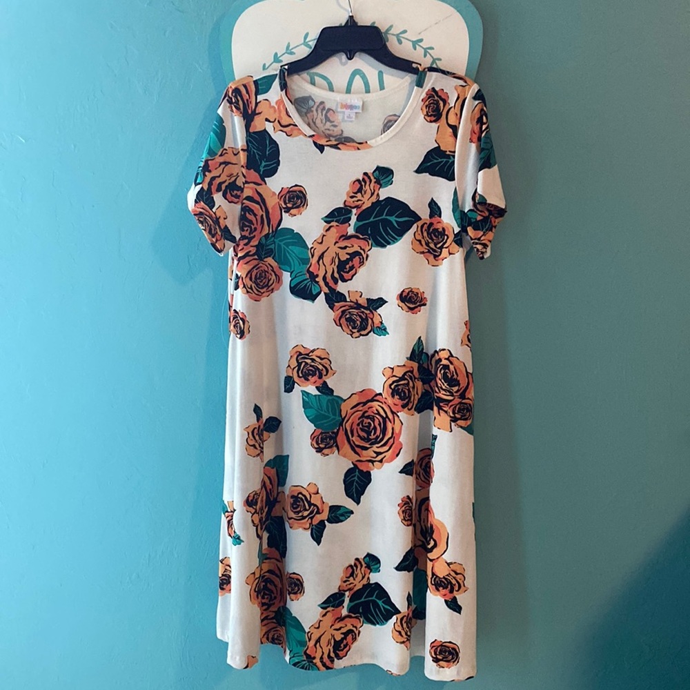 Long floral dress